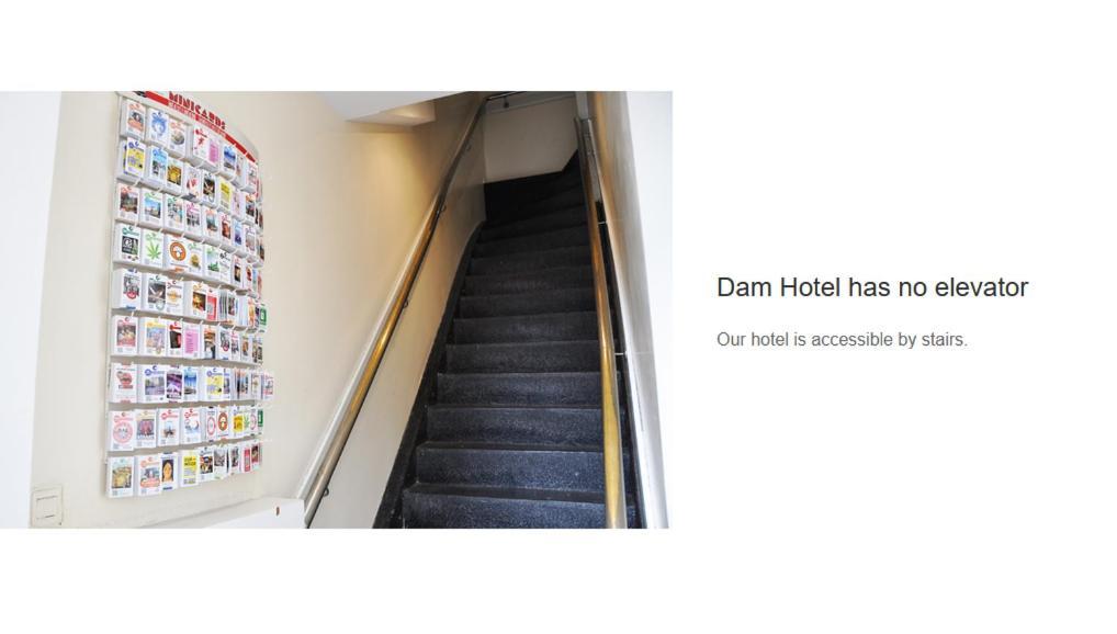 Dam Hotel Amsterdam Exteriör bild